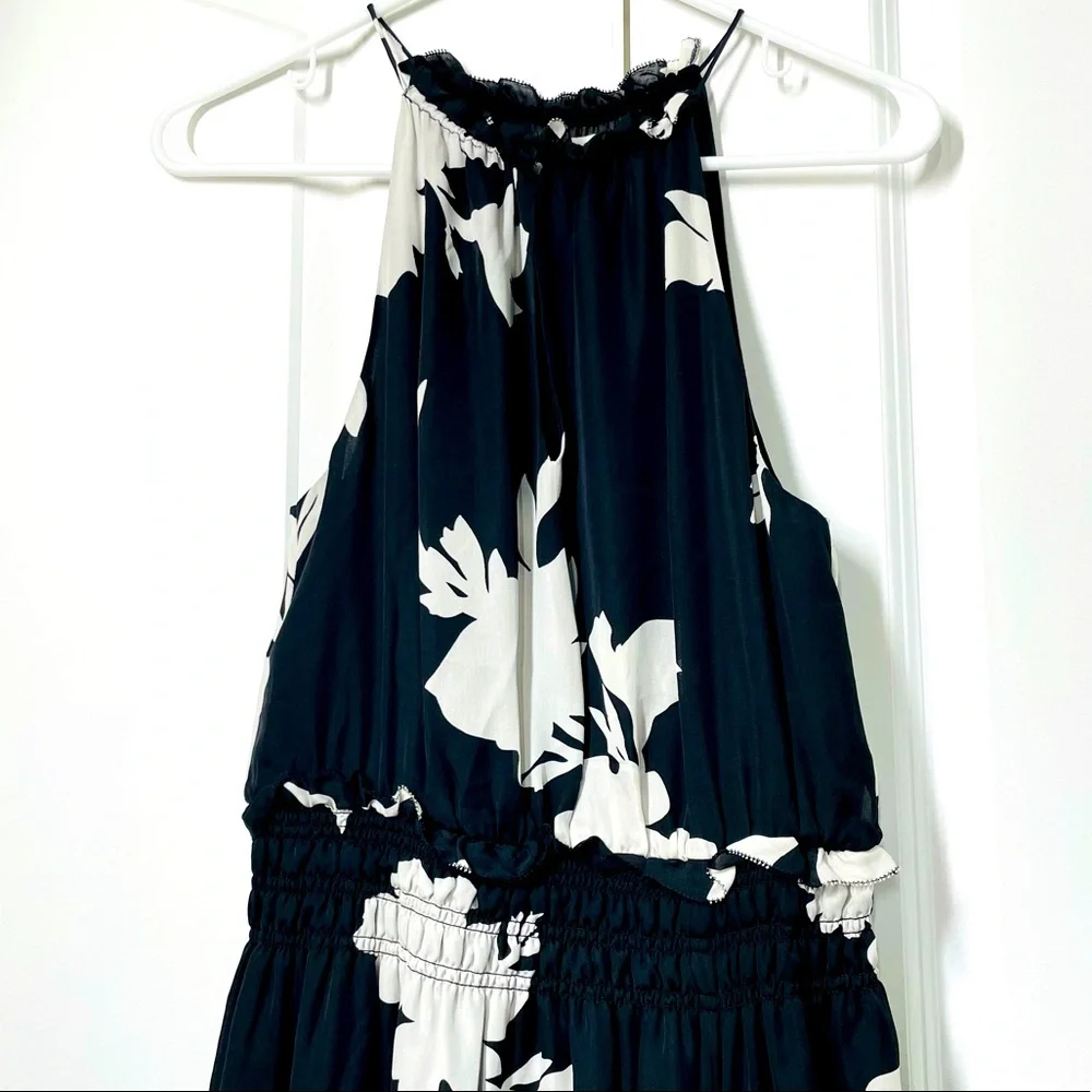 Joie 100% Silk Jerelle Floral Midi Dress size M - Picture 6 of 14